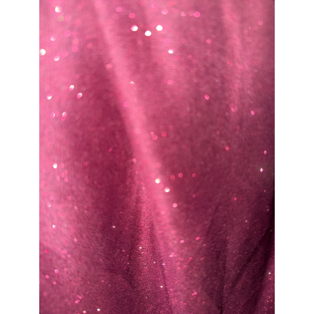 Women's Sparkle Evening Dress, Purple Glitter, Size 14, 57 Inches Long - Picture 5 of 5